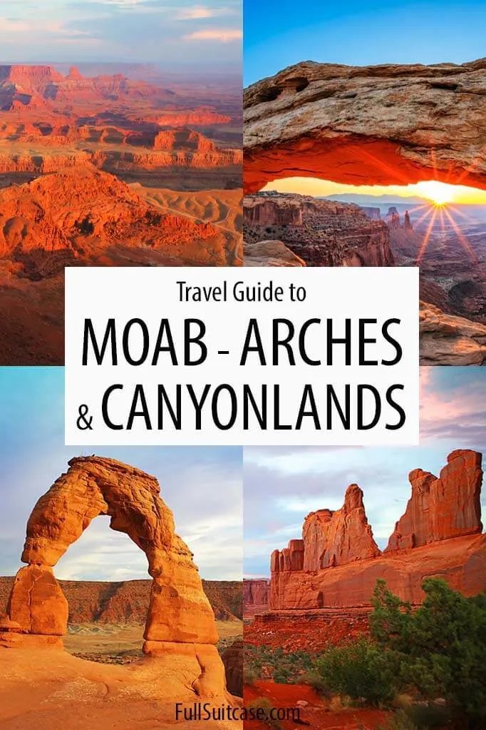 Travel guide to Moab, Arches National Park, and Canyonlands National Park in Utah USA