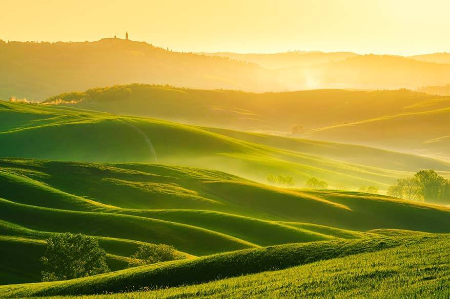 Tuscany Italy in spring