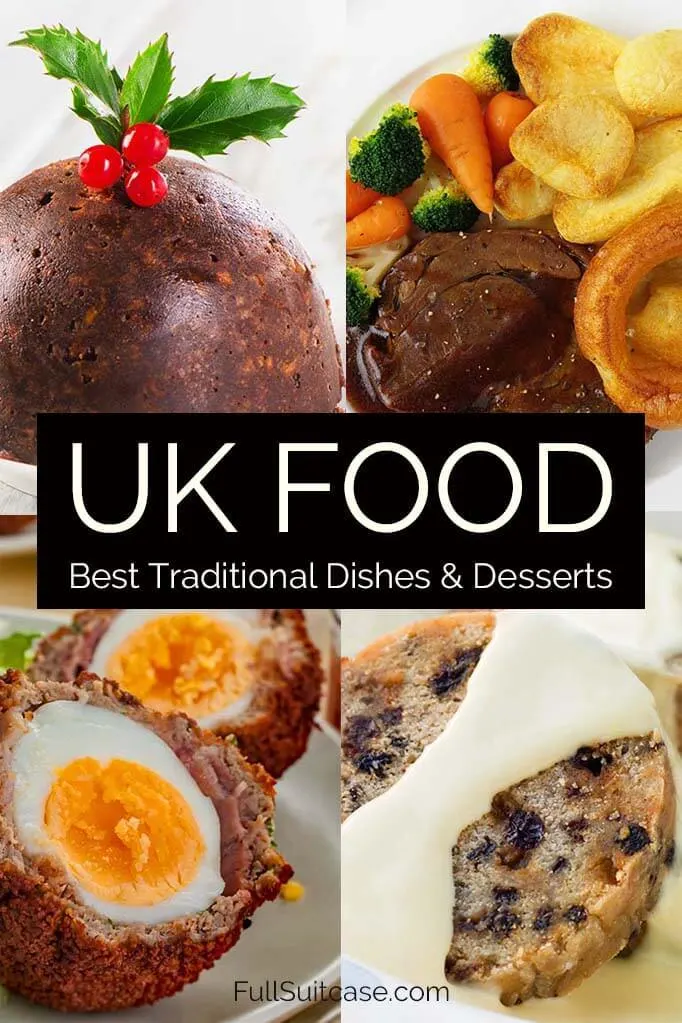 UK food guide - traditional British dishes and desserts