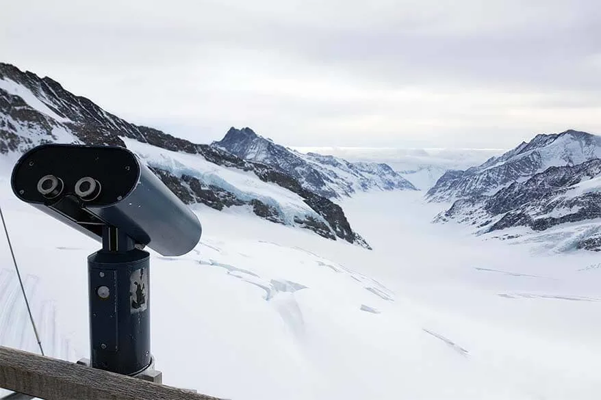 Views at Jungfraujoch