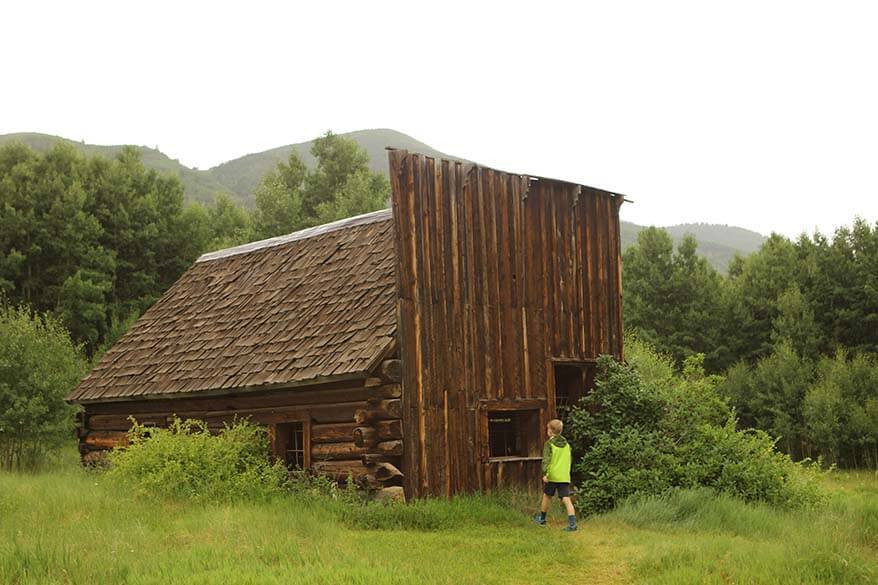 Ashcroft Ghost Town - old post office building