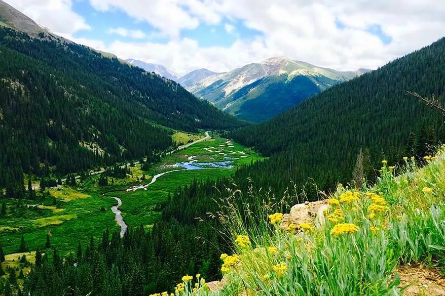 Independence Pass - one of the most scenic roads in Colorado