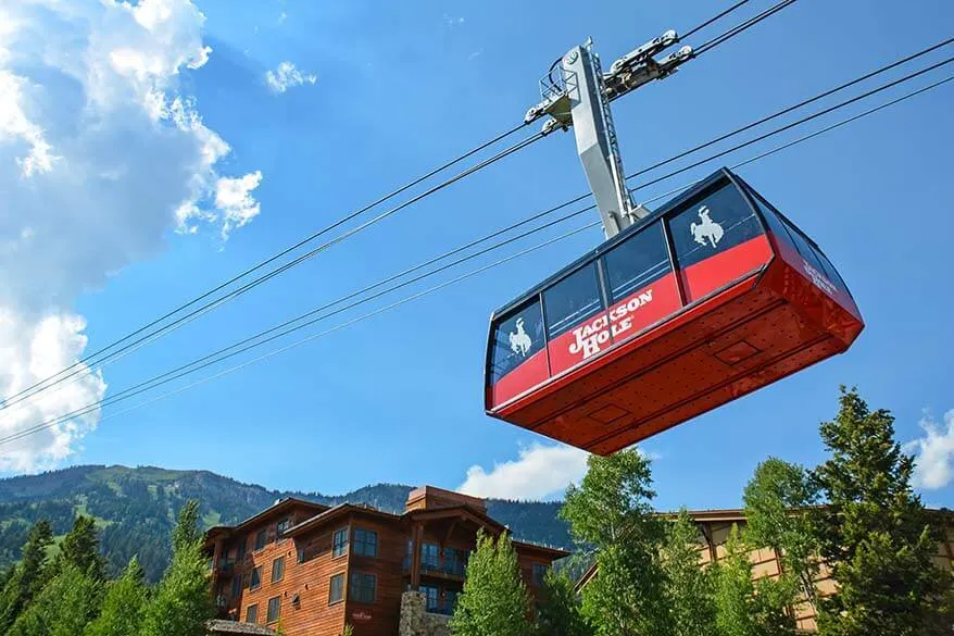 Jackson Hole Aerial Tram in Teton Village