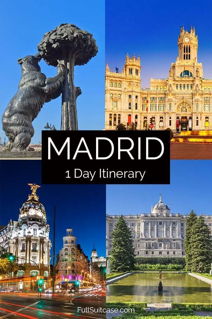 Madrid one day itinerary