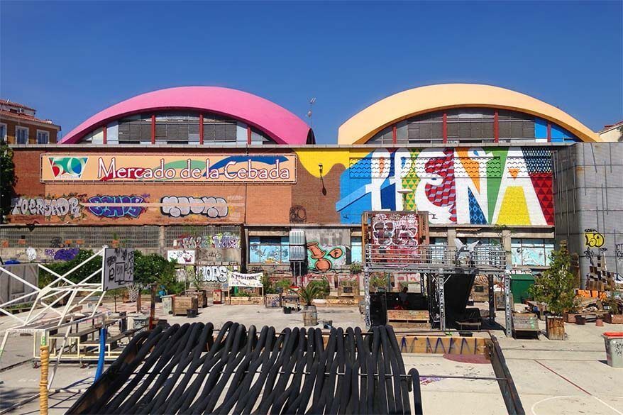 Mercado de la Cebada in Madrid