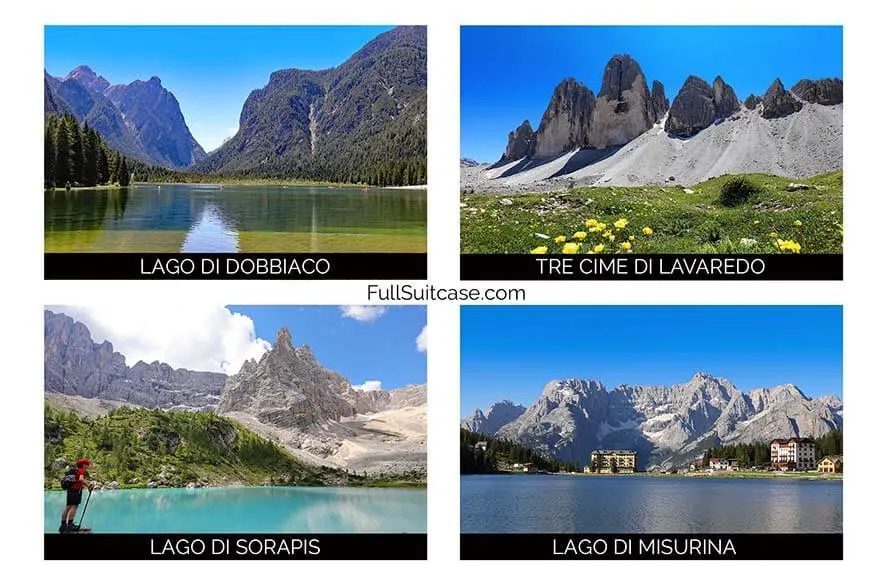 Places to see near Lago di Braies in the Italian Dolomites