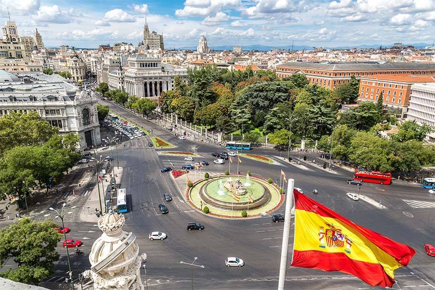 Plaza de Cibeles in Madrid