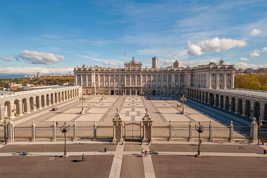 Royal Palace in Madrid (Palacio Real de Madrid)