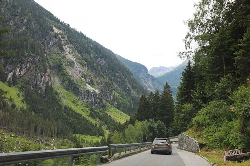 Schlegeis Alpine Road