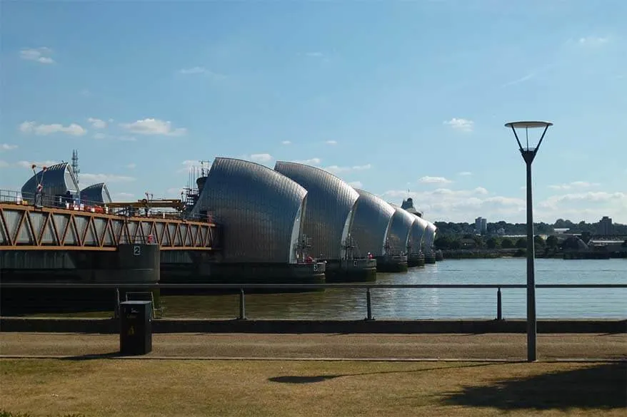 Thames Flood Barrier in London