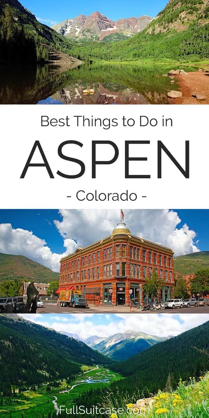 Top things to do in Aspen Colorado - a guide for all seasons
