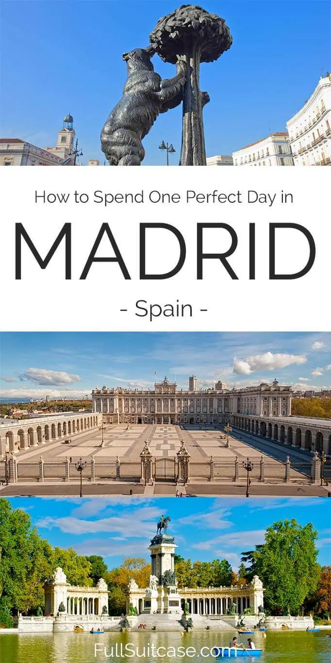 What to see and do in Madrid in one day