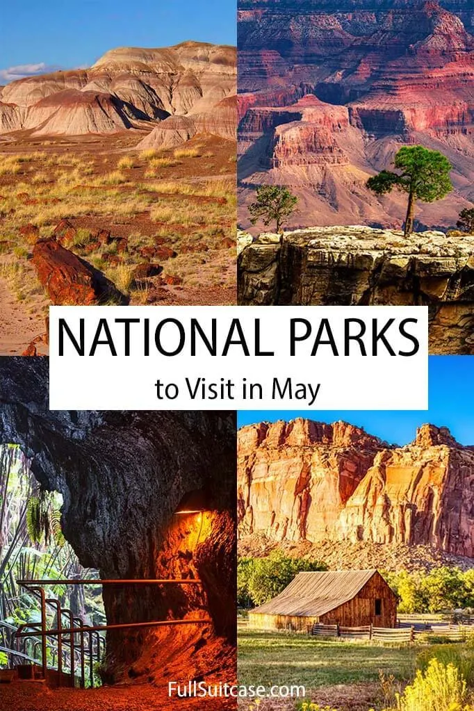 American National Parks to visit in May