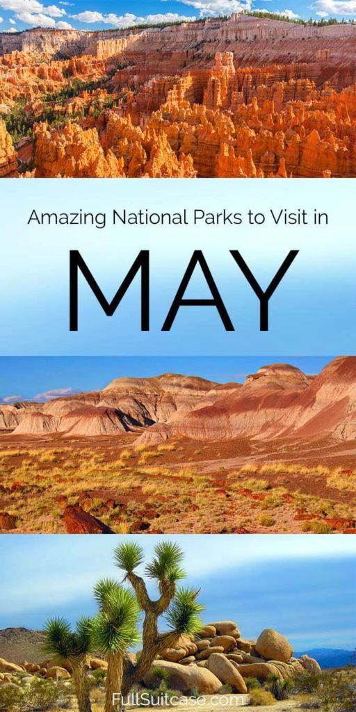 Best and lesser known U.S. national parks to visit in May