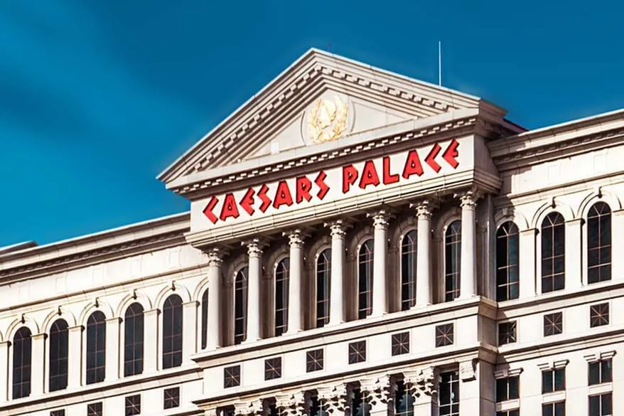 Caesars Palace Hotel and Casino in Vegas