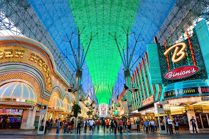 Fremont Street Experience is must see in Vegas