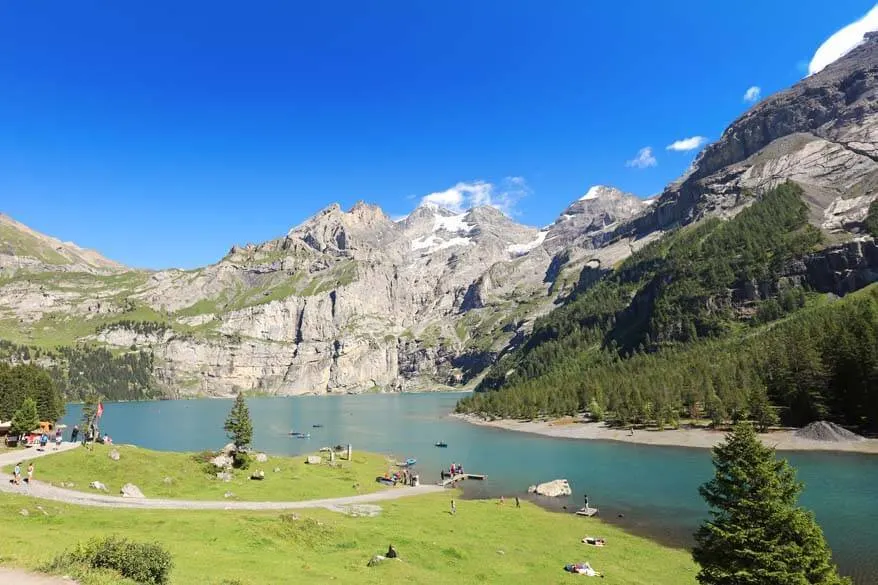 How to visit Oeschinen Lake in Switzerland