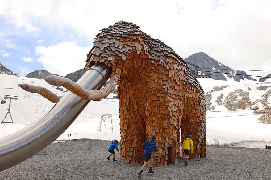 Mammoth Adventure Playground at Stubai Glacier in Austria