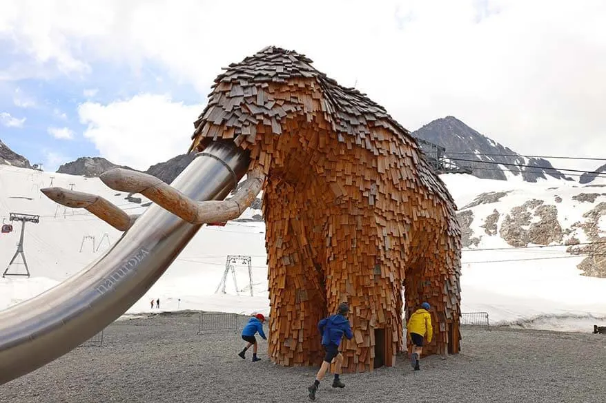 Mammoth Adventure Playground at Stubai Glacier in Austria