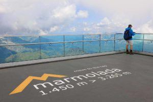 Marmolada in the Italian Dolomites