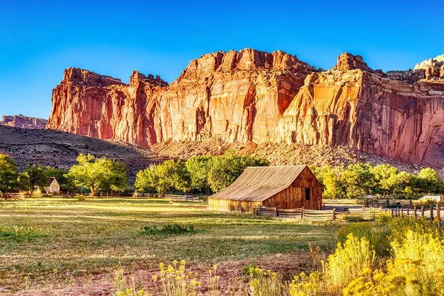 Old Barn in Fruita, Capitol Reef National Park