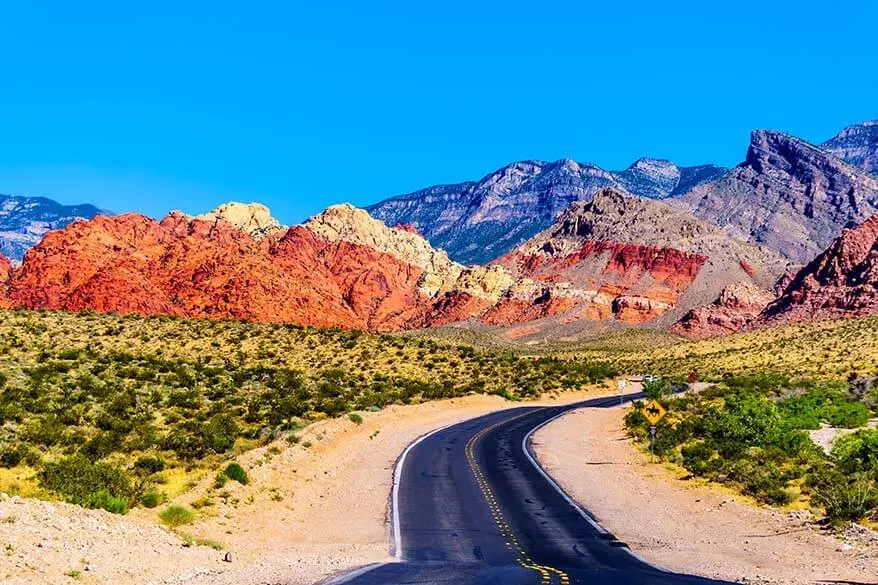 Red Rock Canyon National Conservation Area near Las Vegas