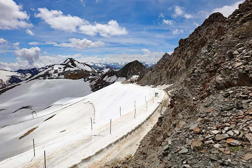 Stubai Glacier in summer