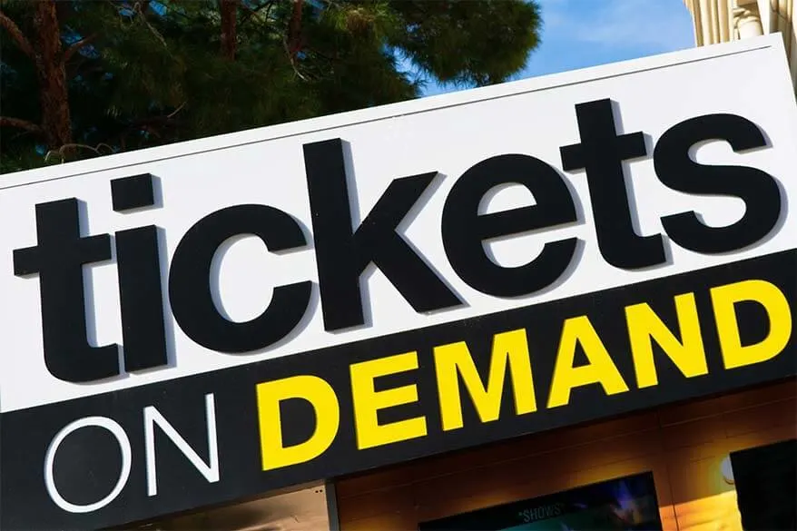 Tickets on Demand Las Vegas