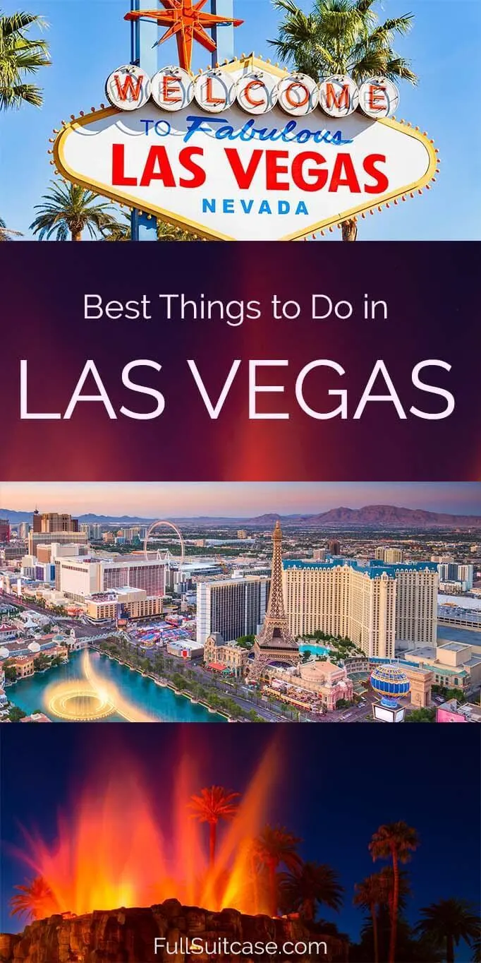 Top sights and things to do in Las Vegas USA
