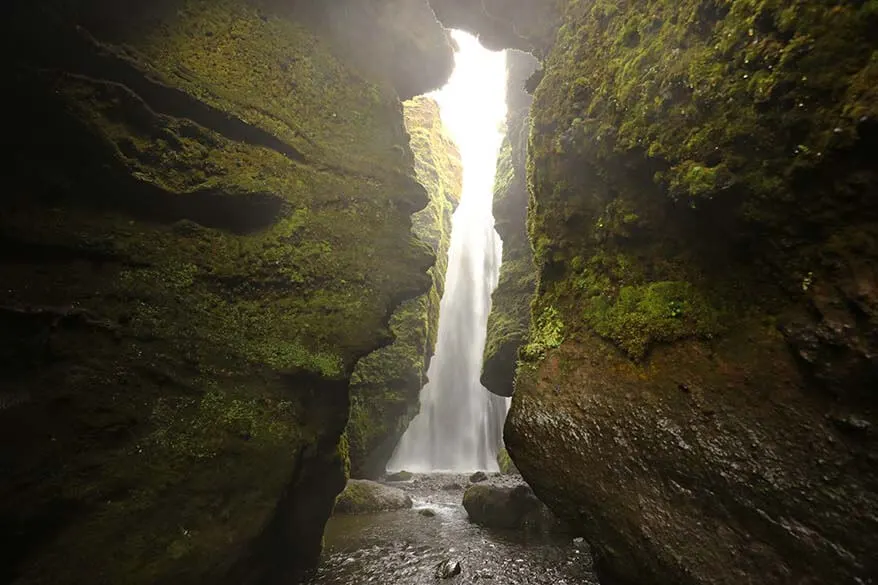 Gljufrabui waterfall is one of the hidden gems of Iceland south coast