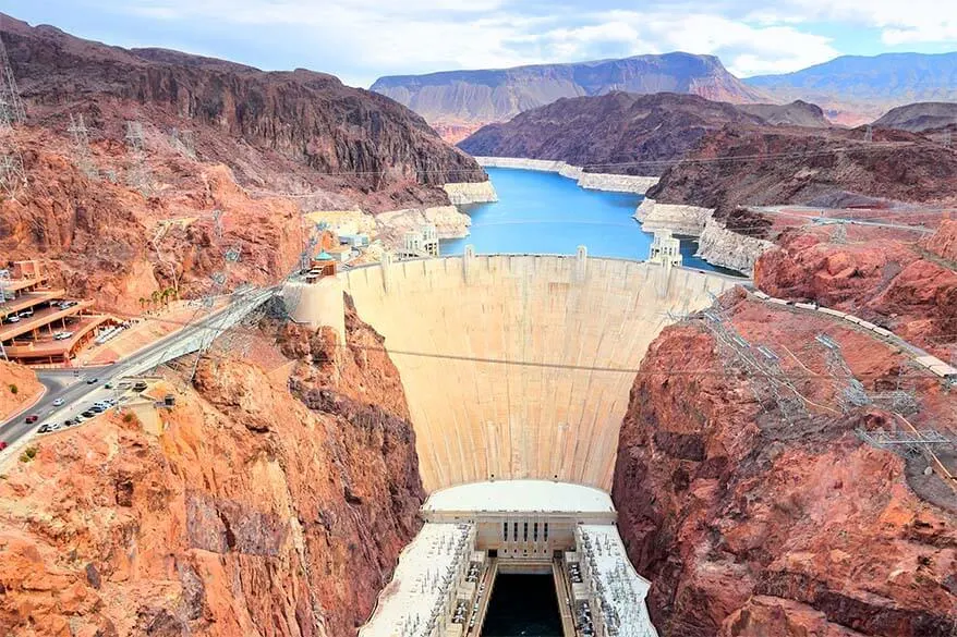 Hoover Dam is one of the most popular places to visit near Las Vegas