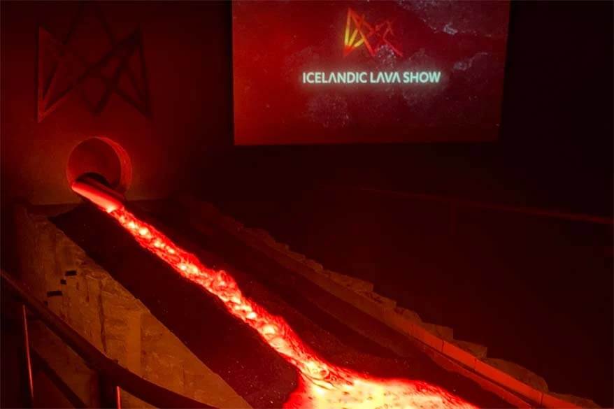 Icelandic lava show is one of the new Iceland south coast attractions