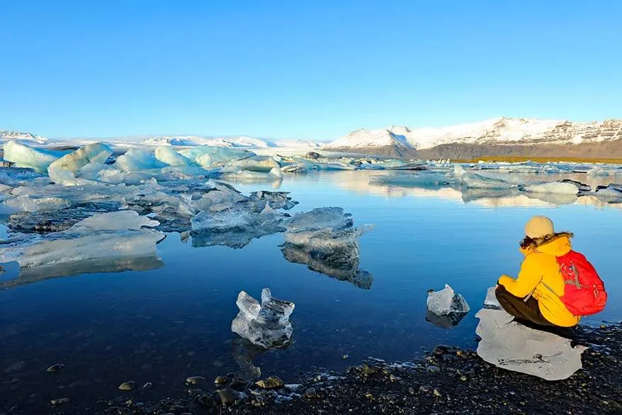 Jokulsarlon Glacier Lagoon is one of the most beautiful places of the south coast of Iceland