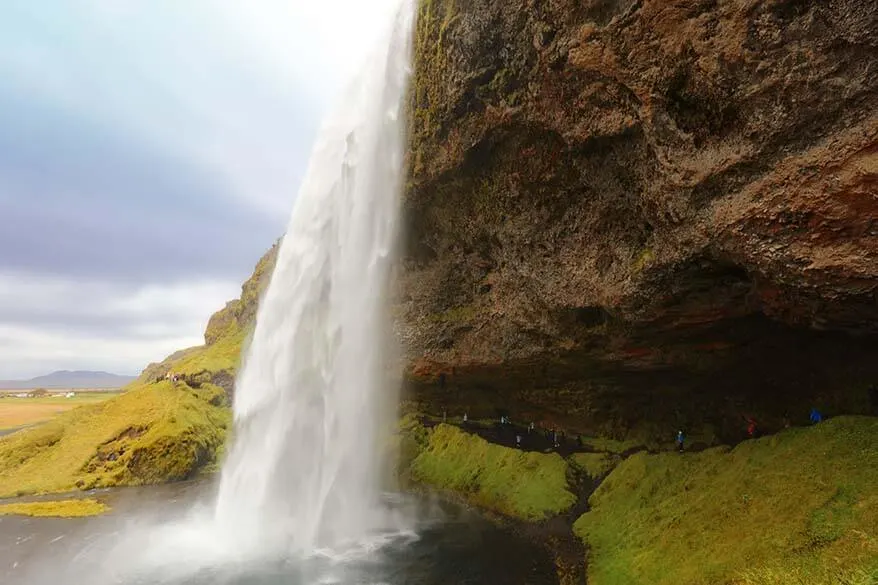 Seljalandsfoss waterfall in Iceland