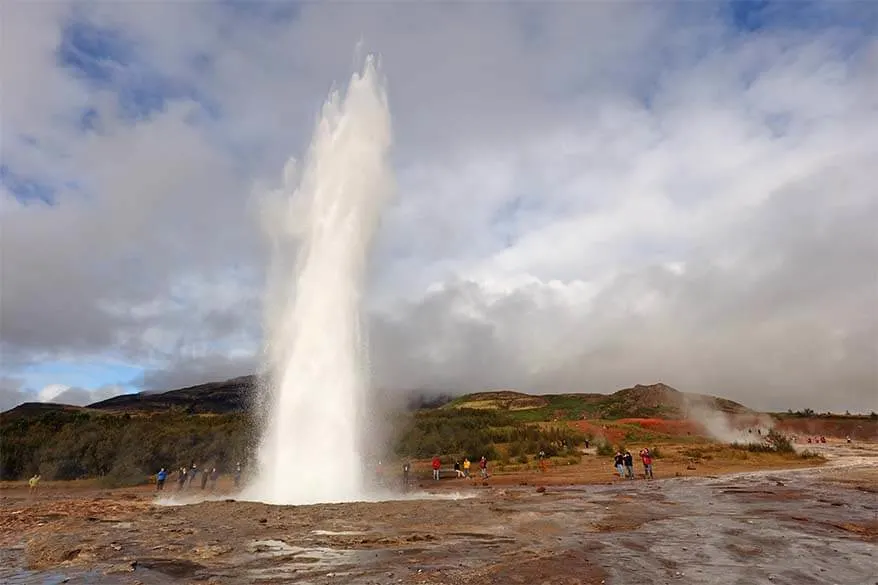 Strokkur Geyser, Golden Circle, Iceland