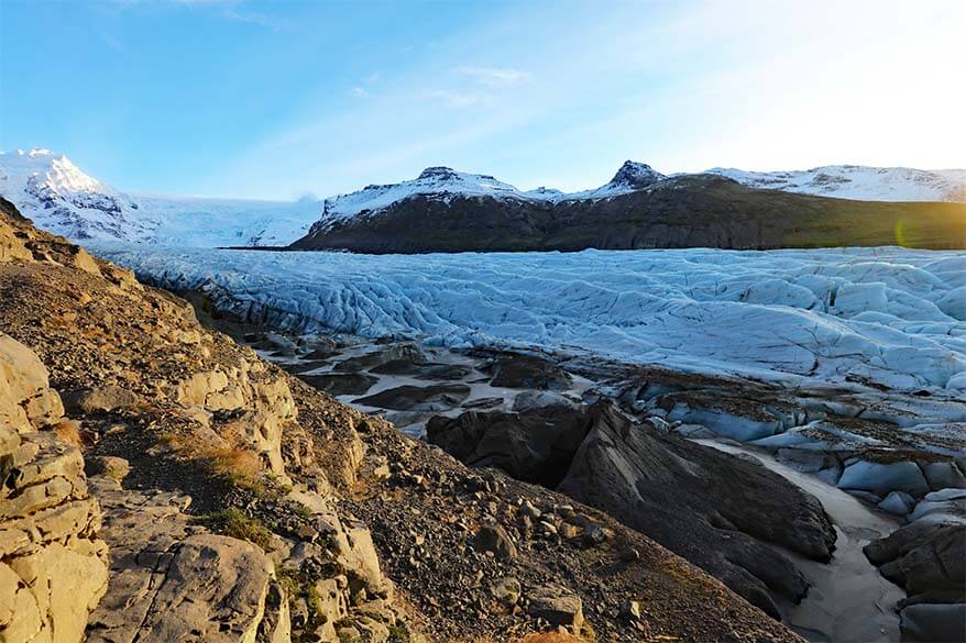 Svinafelljokull Glacier