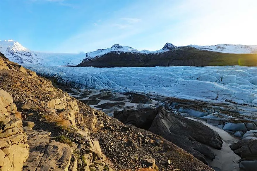 Svinafelljokull Glacier
