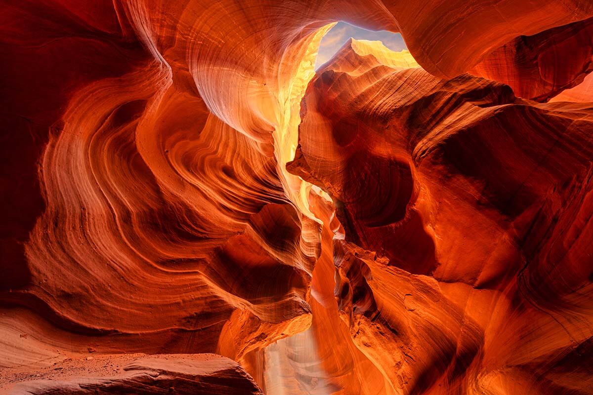 Antelope Canyon is a must see in Arizona
