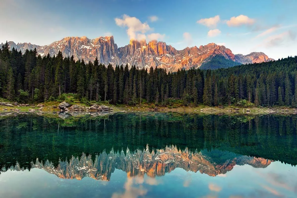 Best lakes in the Dolomites - Lago di Carezza