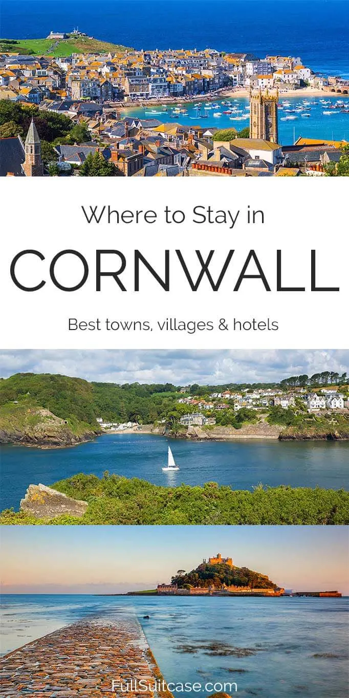Best towns, hotels, and places to stay in Cornwall in the UK