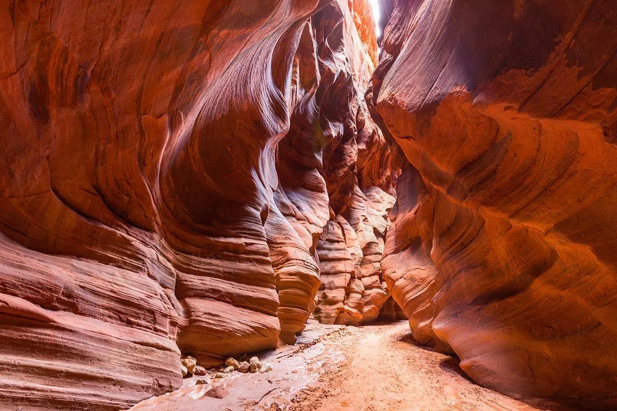 Buckskin Gulch slot canyon