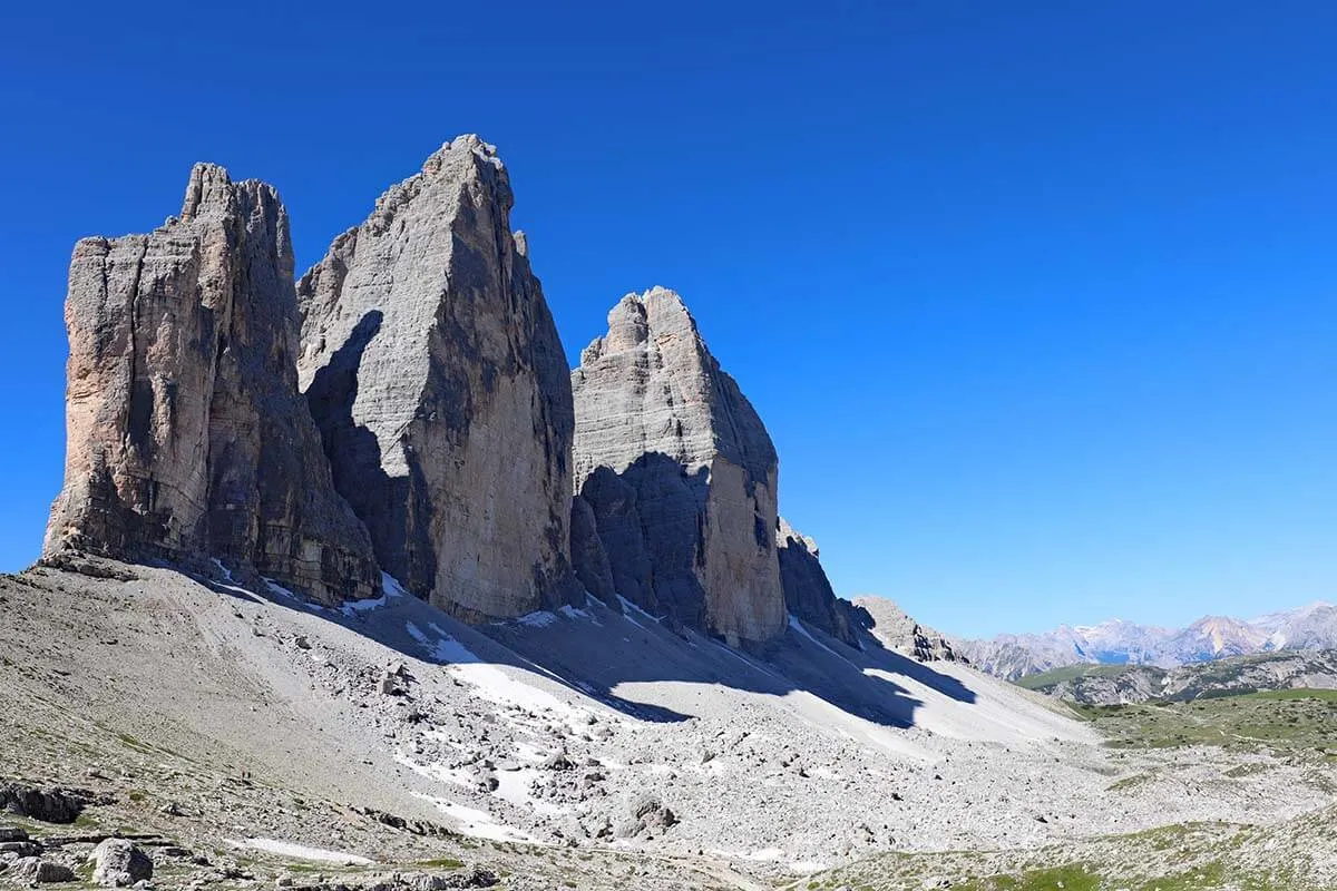 Los mejores lugares de los Dolomitas - Tre Cime di Lavaredo