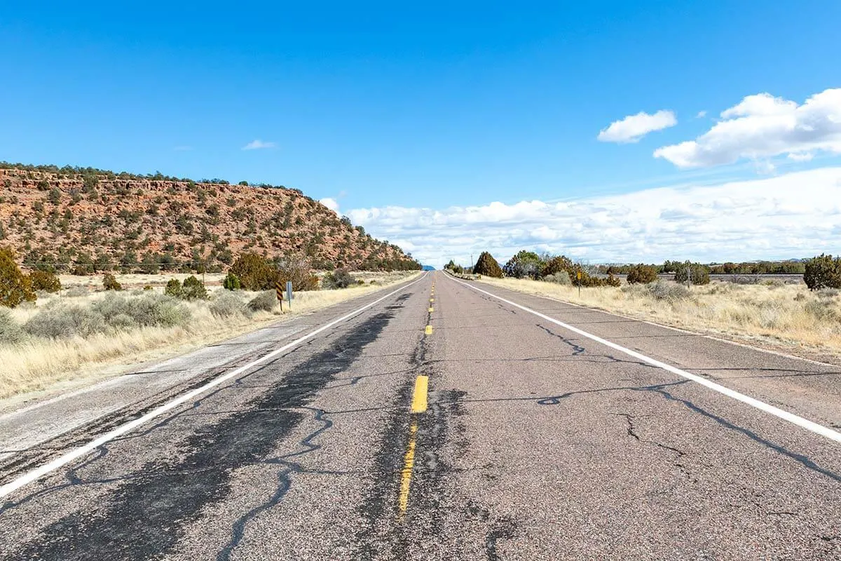 Historic Route 66 near Seligman