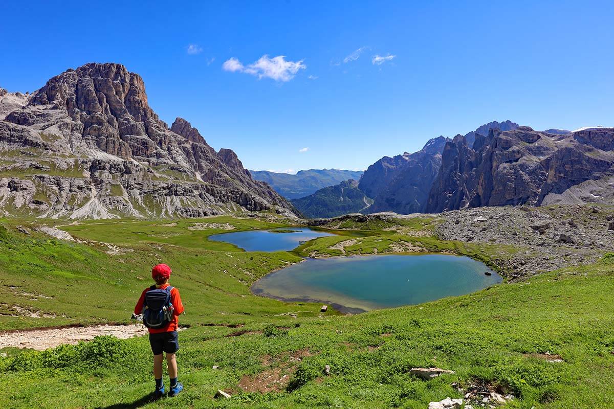 Laghi dei Piani (Bodenseen) in the Dolomites