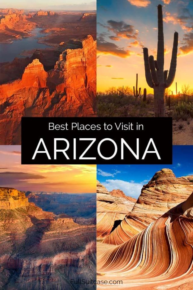 26 Amazing Places To See In Arizona Map And How To Visit