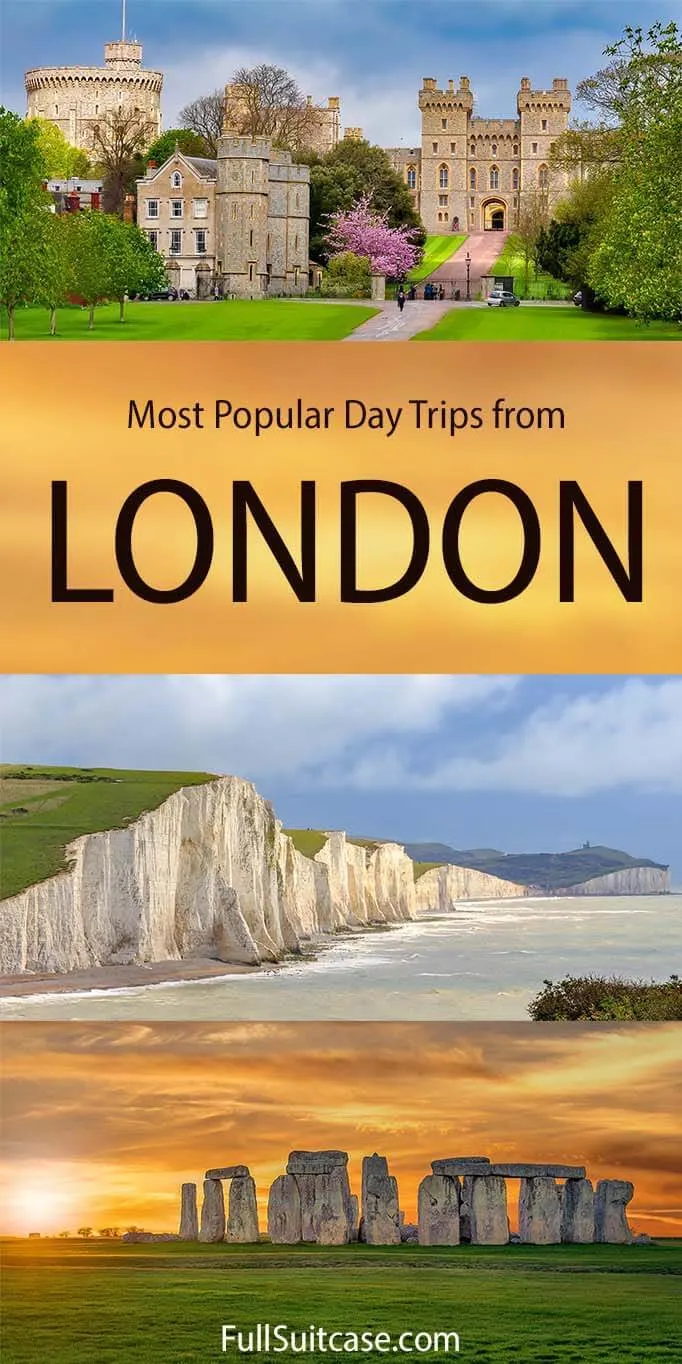 Most popular day trips from London for sightseeing