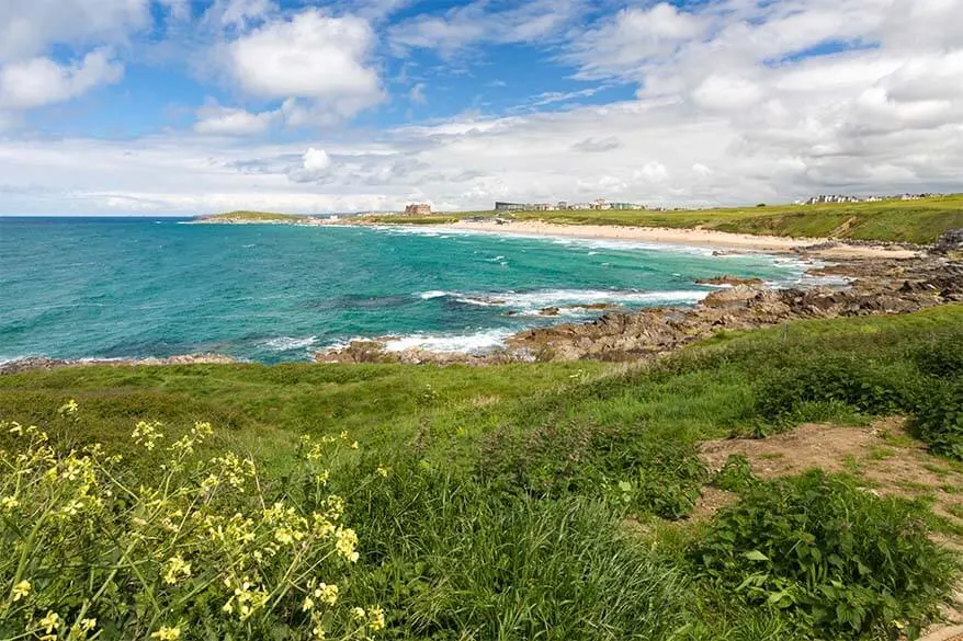 Newquay is one of the best places for beach vacation in Cornwall