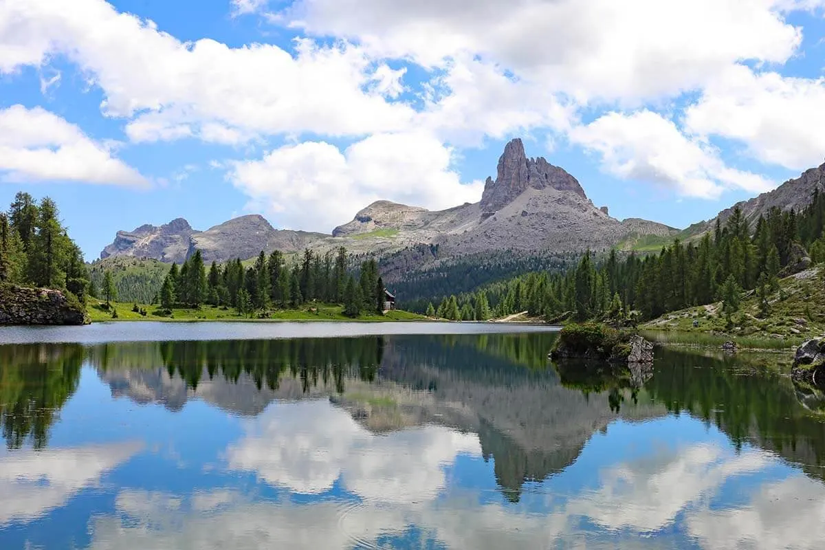 Places to see in the Dolomites - Lago Federa