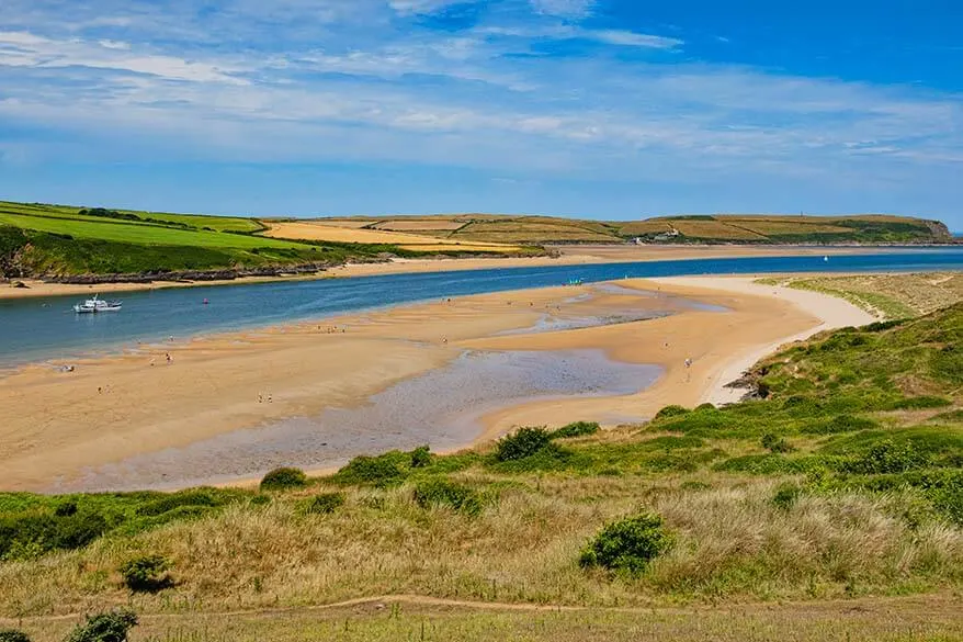 Rock Beach near Padstow in Cornwall