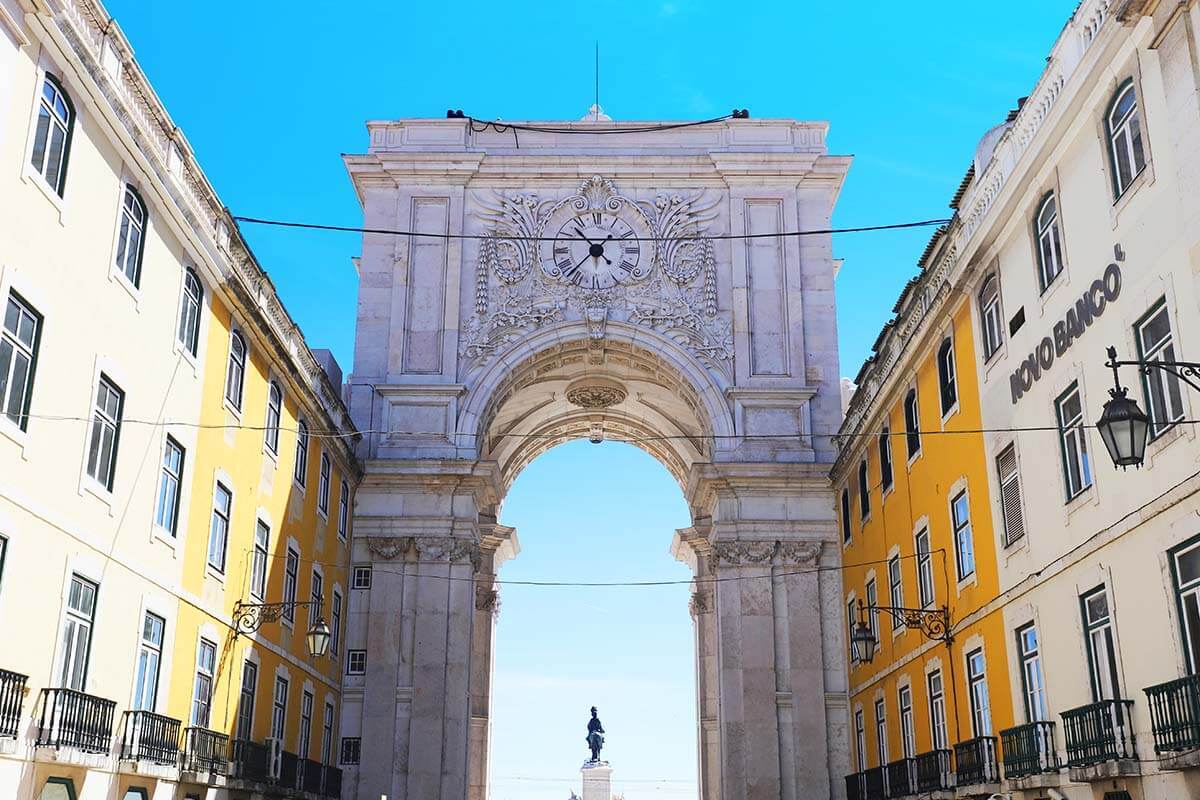 Arco Triunfal da Rua Augusta in Lisbon